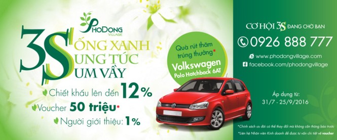 Cơ hội sống xanh, sung túc, sum vầy tại PhoDong Village - ảnh 1