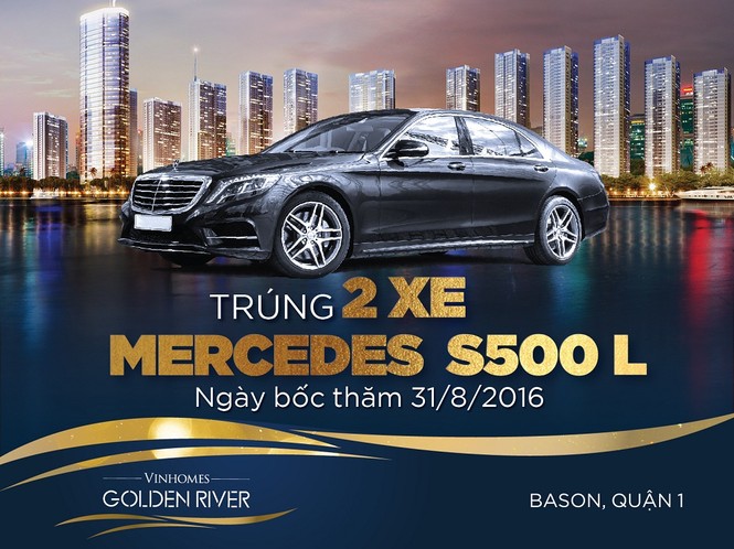 Cơ hội sở hữu bộ đôi đẳng cấp – Căn hộ Vinhomes Golden River & Mercedes S500L - ảnh 1
