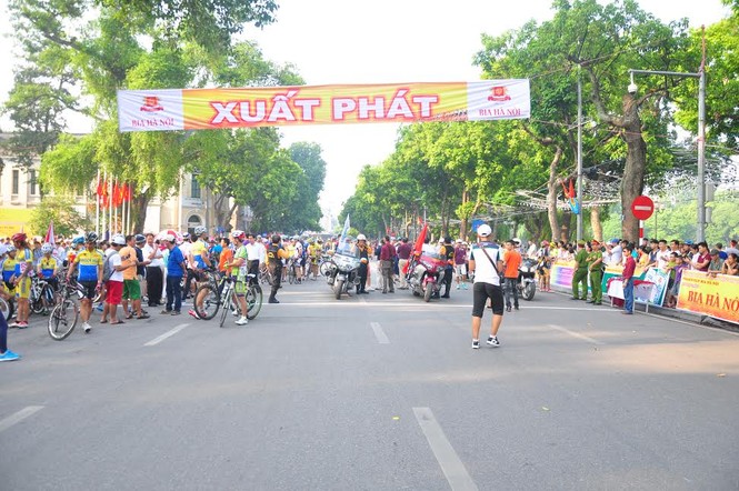 Bia Hà Nội đồng hành cùng Giải đua xe đạp Hà Nội mở rộng 2016 - ảnh 3