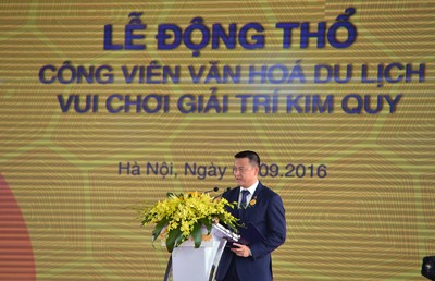 Lễ Động thổ Dự án Công viên Kim Quy tại Hà Nội - ảnh 6