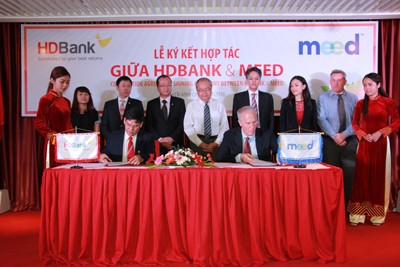 HDBank và Meed ký kết hợp tác về gói sản phẩm dịch vụ Meed - ảnh 1
