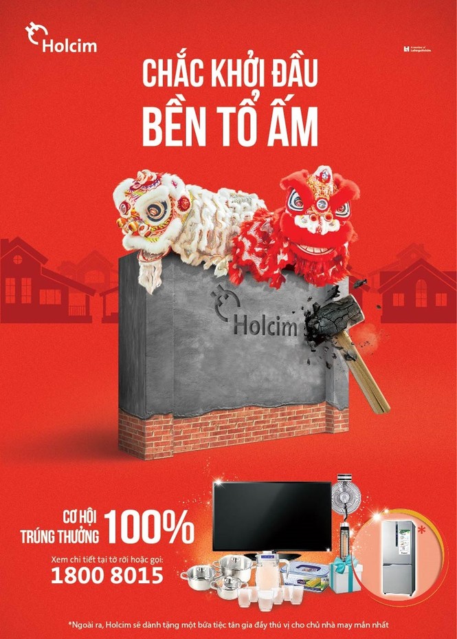 Holcim Việt Nam phát động chương trình “Chắc khởi đầu – Bền tổ ấm” - ảnh 1