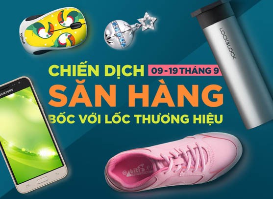Săn hàng giá sốc với cơn lốc thương hiệu tại Lazada - ảnh 1