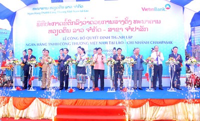 VietinBank Lào khai trương Chi nhánh Champasak - ảnh 1