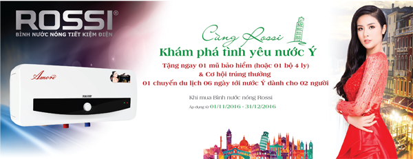 Bình nước nóng Rossi đạt top 10 nhãn hiệu hàng đầu Việt Nam - ảnh 1