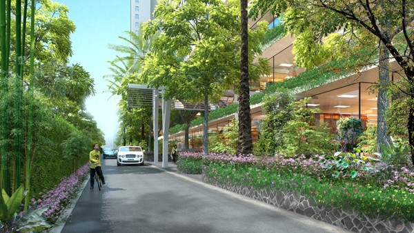 Choáng ngợp trước không gian xanh ngút ngàn ở Ecolife Capitol - ảnh 2