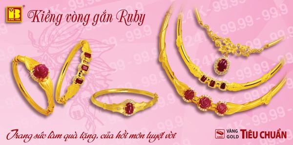 Kiềng vàng đính ngọc quý được ưa chuộng trong mùa cưới năm nay - ảnh 2