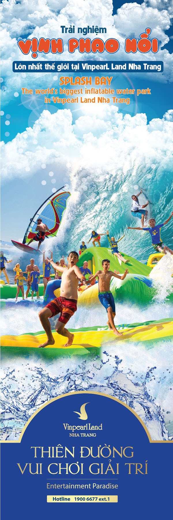 Vinpearl Land Nha Trang khai trương Công viên phao nổi lớn nhất thế giới - ảnh 1