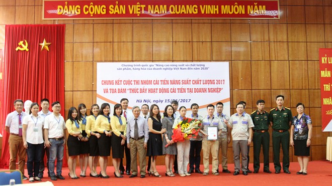 PVcomBank đạt giải Nhì cuộc thi “Cải tiến năng suất chất lượng 2017” - ảnh 2