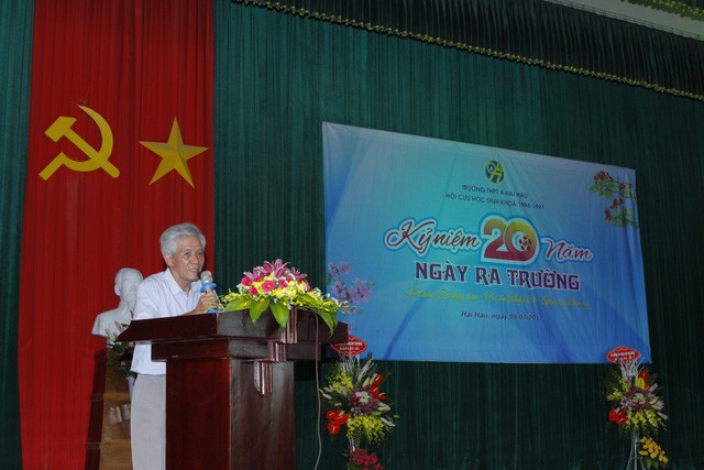 Cựu học sinh THPT A Hải Hậu kỷ niệm 20 năm ngày ra trường - ảnh 2