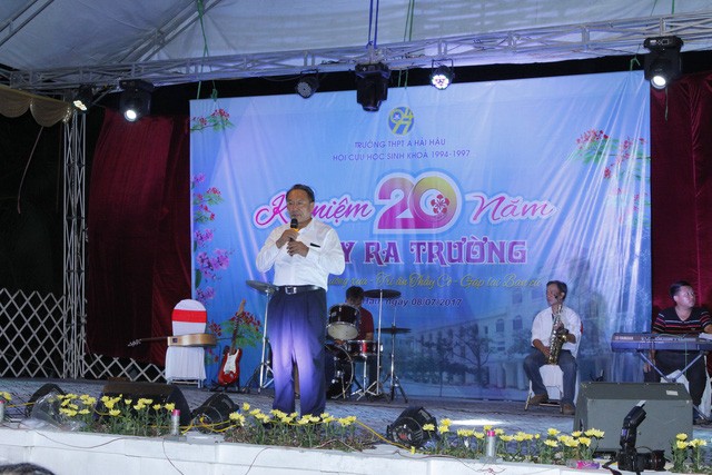 Cựu học sinh THPT A Hải Hậu kỷ niệm 20 năm ngày ra trường - ảnh 3