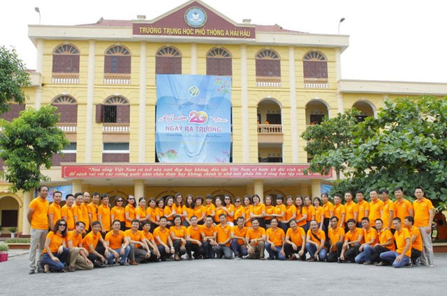 Cựu học sinh THPT A Hải Hậu kỷ niệm 20 năm ngày ra trường - ảnh 4