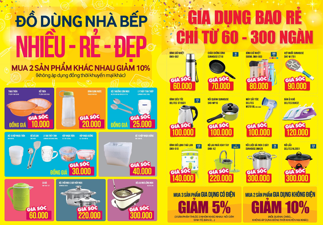 Săn khuyến mãi, giảm giá khủng ở đâu trong tháng 9 này? - ảnh 2