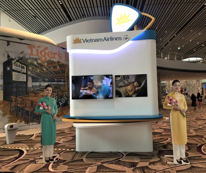 Khách của Vietnam Airlines chính thức được sử dụng nhà ga hiện đại nhất Singapore - ảnh 1