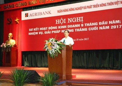 Agribank tổ chức Hội nghị sơ kết hoạt động kinh doanh 9 tháng - ảnh 3