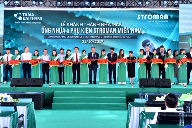 Nhà máy Ống nhựa và Phụ kiện Ströman Miền Nam đảm bảo cung ứng 150.000 tấn sản phẩm/năm - ảnh 1