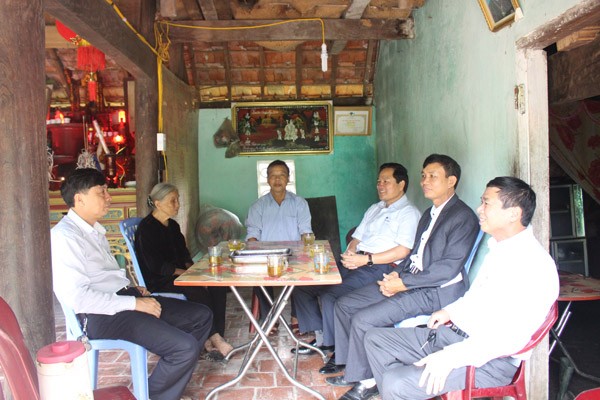 Điện lực Hà Tĩnh làm nhà tình nghĩa cho Mẹ Việt Nam Anh hùng - ảnh 1
