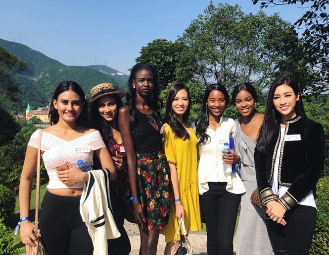 Những hình ảnh đẹp lịm người của Đỗ Mỹ Linh tại Miss World 2017 - ảnh 9