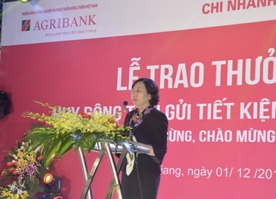 Agribank trao giải Đặc biệt thứ hai đợt huy động tiết kiệm dự thưởng - ảnh 2