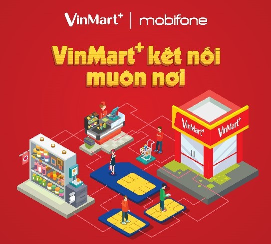 Vinmart + phân phối sim và gói cước di động Mobifone - ảnh 1