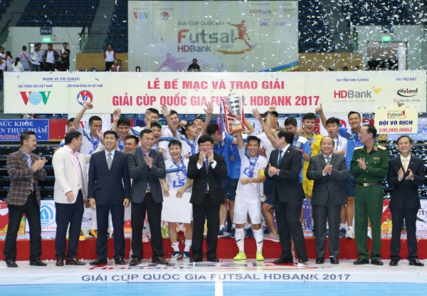 Futsal Việt Nam “chốt sổ” năm 2017: cất cánh ước mơ! - ảnh 1
