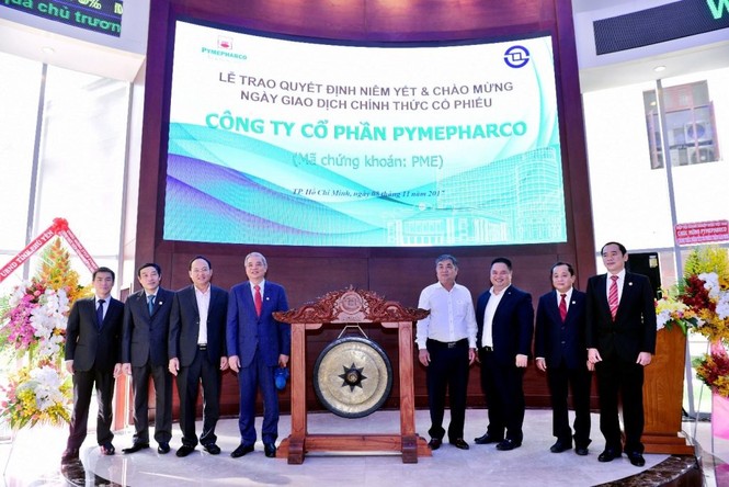 Công ty Cổ phần Pymepharco chính thức niêm yết cổ phiếu trên HOSE - ảnh 1