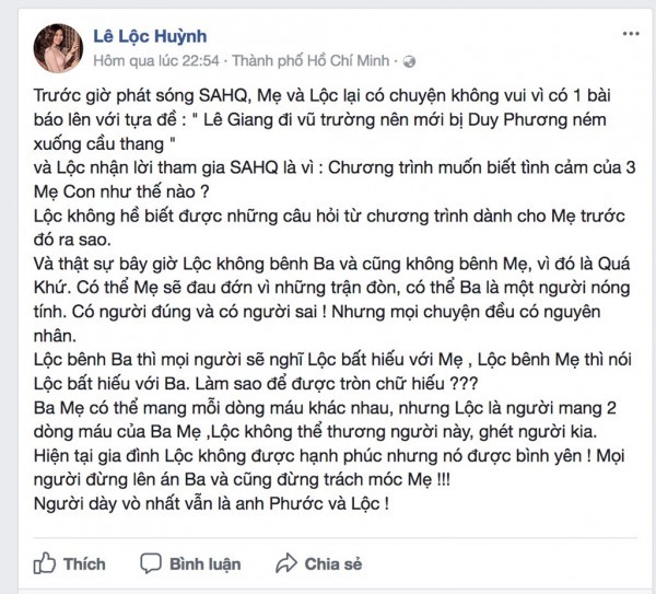 Duy Phương khẳng định không đánh, ném Lê Giang từ cầu thang xuống - ảnh 4