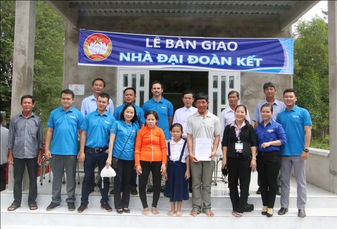 Heineken Việt Nam khánh thành công trình nước sạch và hỗ trợ xây nhà Đại đoàn kết - ảnh 2