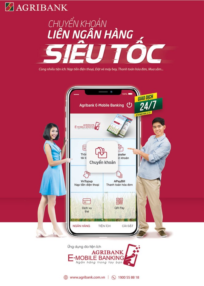 Agribank E-Mobile Banking – Đơn giản hóa chuyển tiền liên ngân hàng - ảnh 1
