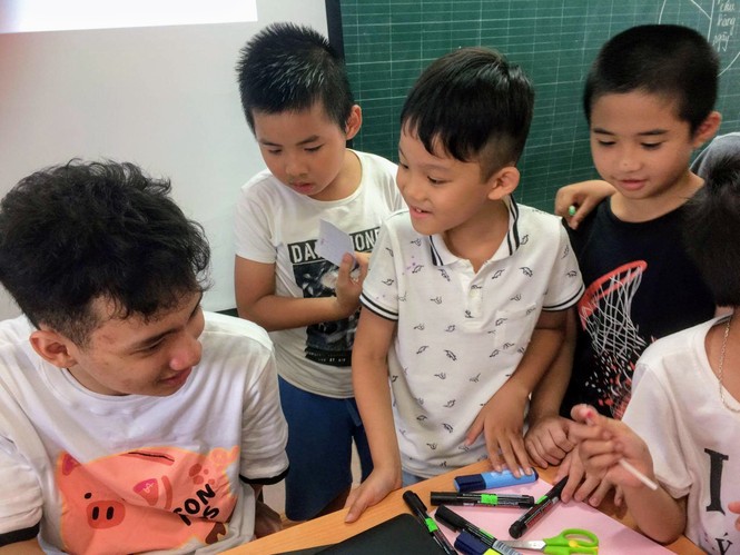 Cậu học sinh trường Ams và niềm đam mê dành cho EconKids Vietnam - ảnh 2