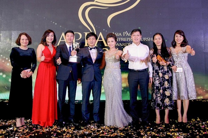 Ông Nguyễn Ngọc Thủy nhận Giải Doanh nhân Châu Á 2017 - ảnh 2
