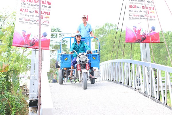 Tân Hiệp Phát tiếp tục xây cầu làm quà Tết tại Cần Thơ, Sóc Trăng - ảnh 6