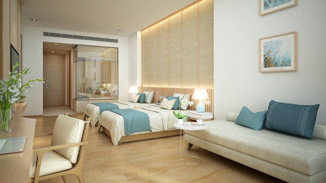 Chiêm ngưỡng căn hộ khách sạn 5 sao mặt biển Mỹ Khê - ảnh 4