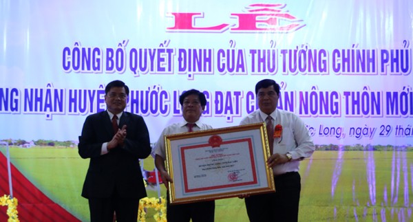 Phước Long xây dựng nông thôn mới kiểu mẫu - ảnh 1