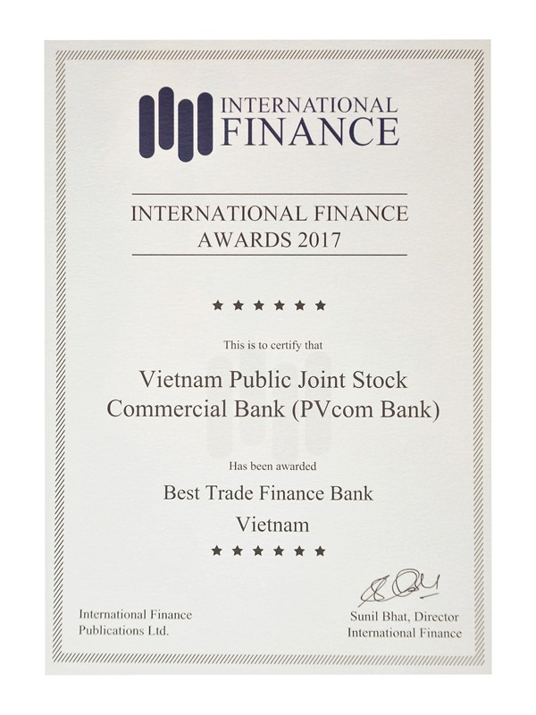 PVcomBank một lần nữa nhận cú đúp giải thưởng uy tín quốc tế - ảnh 2
