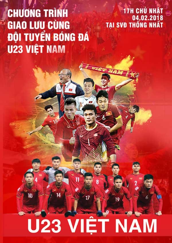 SCB dành tặng 5.000 vé giao lưu cùng đội tuyển U23 Việt Nam tại TPHCM - ảnh 1