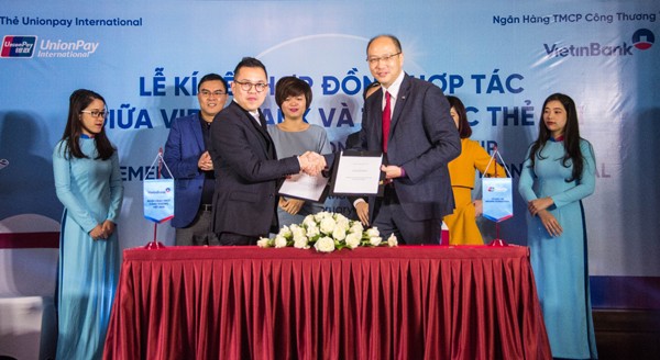 VietinBank ký kết hợp tác với UnionPay International - ảnh 1