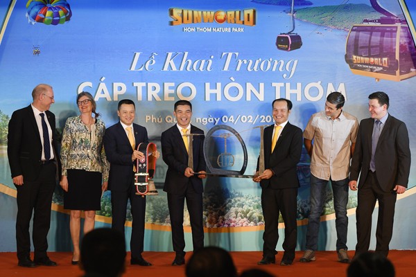 Phú Quốc khai trương cáp treo Hòn Thơm dài nhất thế giới - ảnh 2