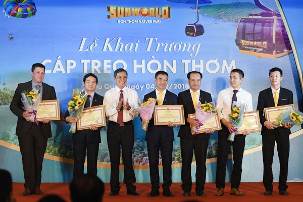 Phú Quốc khai trương cáp treo Hòn Thơm dài nhất thế giới - ảnh 3