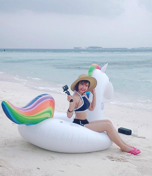 Ảnh bikini hiếm hoi của những sao Việt 'dáng đẹp nhưng ít khoe' - ảnh 5