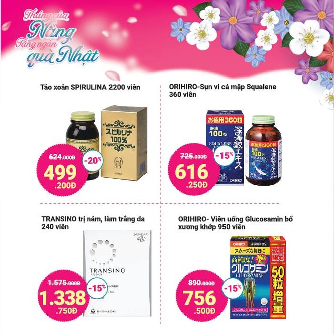 Ngàn ưu đãi trong tháng 3 yêu thương dành tặng một nửa thế giới - ảnh 2