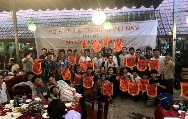 Giao lưu Hội Mỹ thuật Trang trí Việt Nam lần 1 năm 2018 - ảnh 2