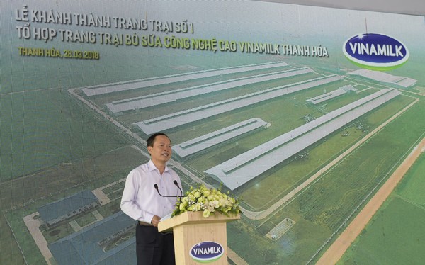 Khánh thành trang trại bò sữa công nghệ cao Vinamilk tại Thanh Hóa - ảnh 1