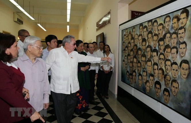 Một số hình ảnh Tổng Bí thư Nguyễn Phú Trọng thăm Cộng hòa Cuba - ảnh 6