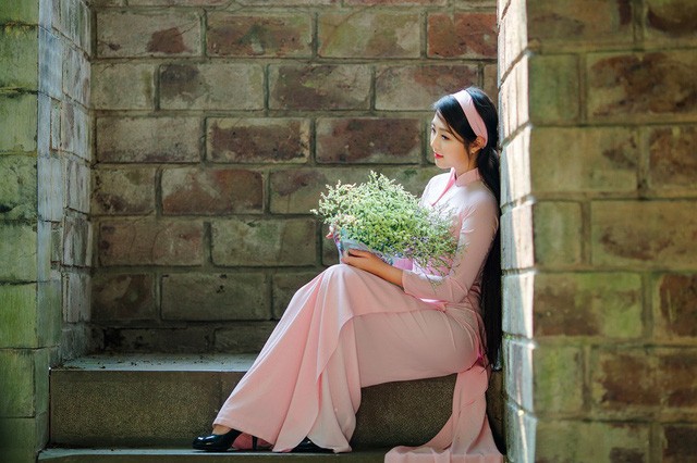 Vẻ đẹp dịu dàng của cô gái Hà thành trong những ngày nắng nhẹ - ảnh 3
