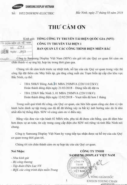 Thu hút đầu tư nước ngoài và vai trò hệ thống truyền tải điện quốc gia - ảnh 1