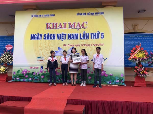 Khai mạc Ngày sách Việt Nam tỉnh Bắc Giang năm 2018. - ảnh 3