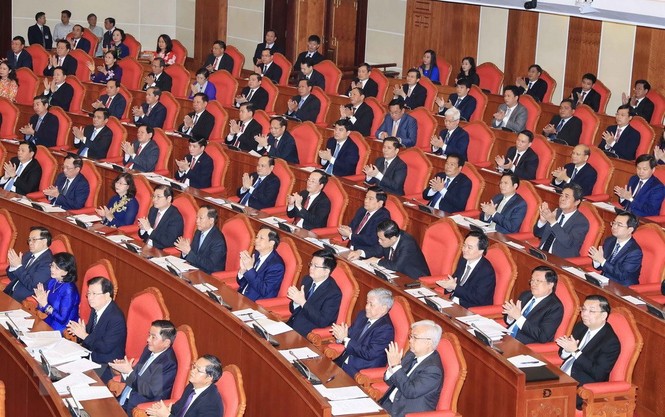 Toàn cảnh khai mạc Hội nghị Trung ương 7 - ảnh 11