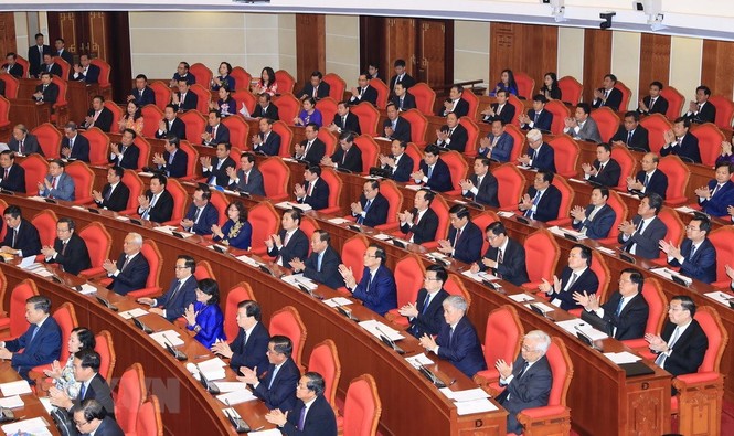 Toàn cảnh khai mạc Hội nghị Trung ương 7 - ảnh 6