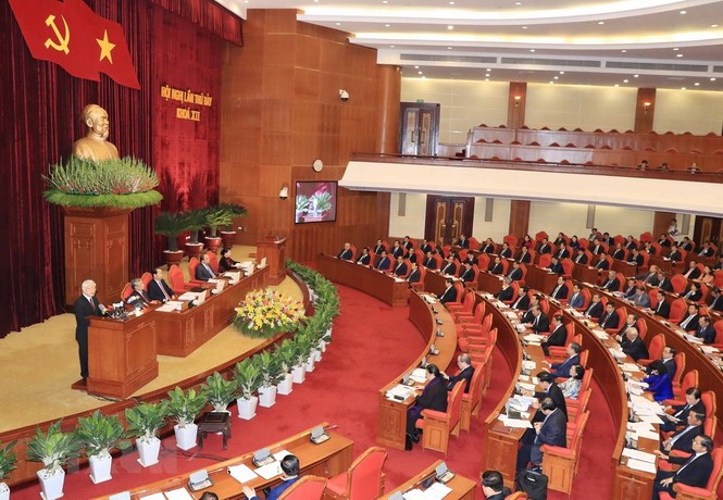 Toàn cảnh khai mạc Hội nghị Trung ương 7 - ảnh 7